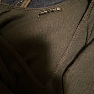 XXS abercrombie and fitch long sleeve black bodysuit
